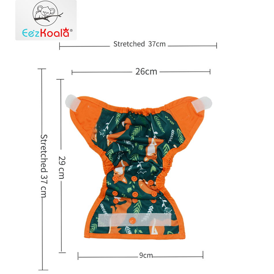 EezKoala 4 قطعة/الوحدة صديقة ل - مراجعة Cloth Diaper Insert وسعره