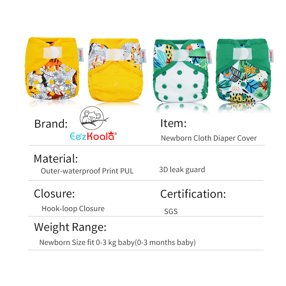 EezKoala 4 قطعة/الوحدة صديقة ل - مراجعة Cloth Diaper Insert وسعره